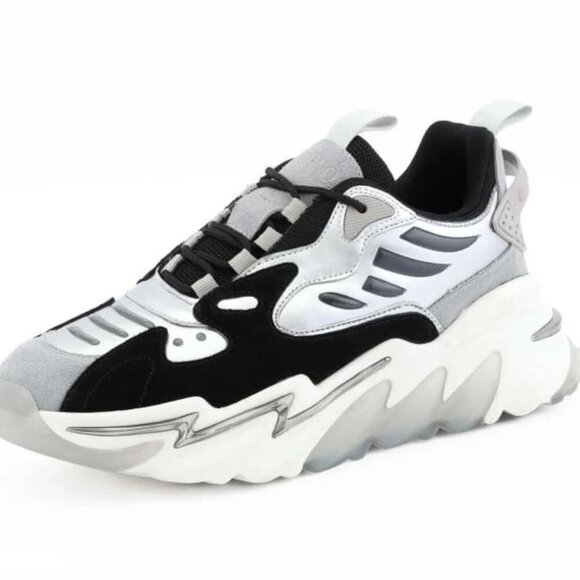 Mazino - Glacier 480 - Silver Sneakers Padded Fashion Size 10.5 - Picture 6 of 6